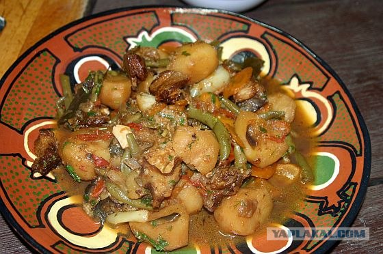 Овощи с бараньими ребрышками тушёные, или за что я люблю лето)))