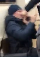 Потасовка в метро Москвы