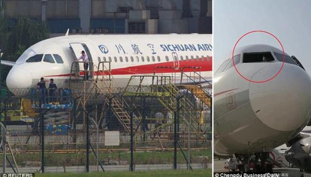 Армагеддон в твоём окне: китайский пилот посадил самолет с разбитым стеклом