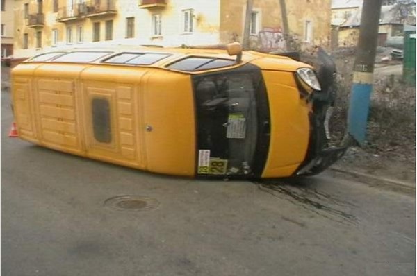 В авто школе такому не учат