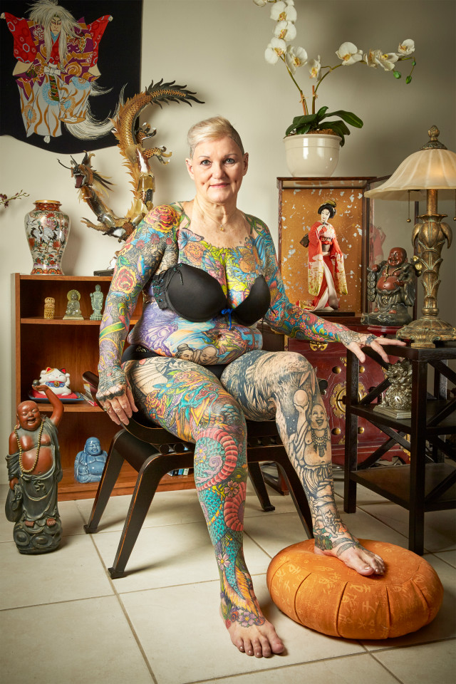 Самые татуированные пенсионеры в мире