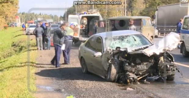 Пьяный полицейский устроил аварию в Подмосковье, погибли три человека