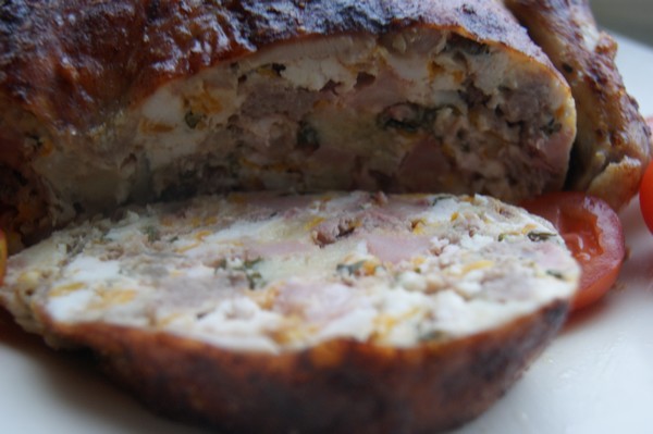 Фаршированная курочка