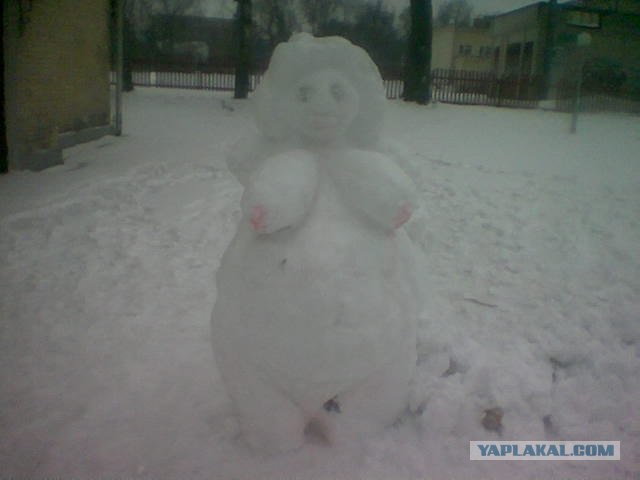 Снеговики - модели 2010-11 года ))