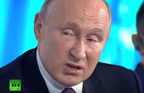 Путин подвел итоги "удачного" 2017 г.
