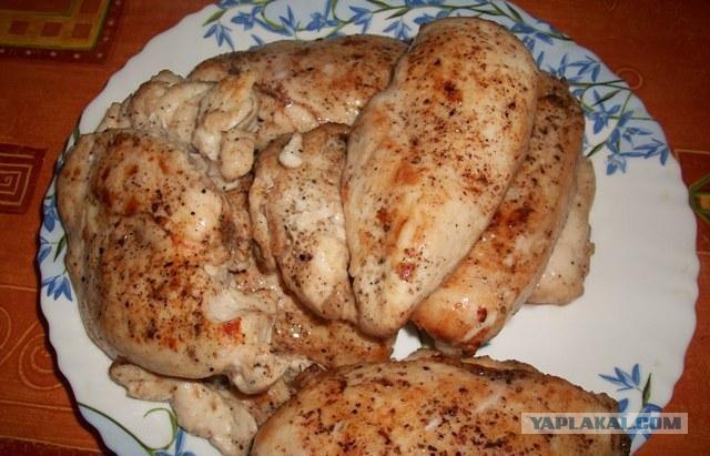 Курица под сырной подушкой