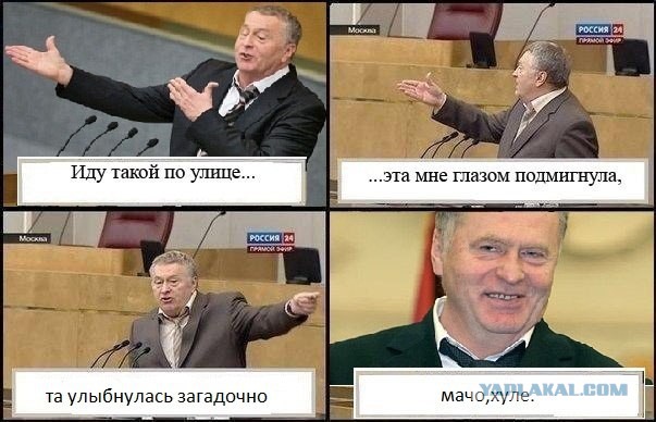 Комиксы про Жириновского