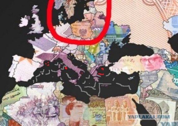 Карта валют мира