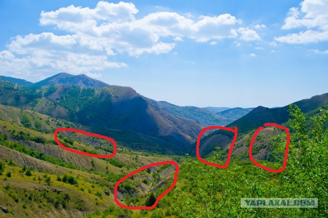 Сель в селе Дачном под Судаком