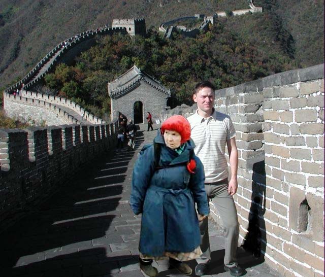 Фотожаба: Бесстрашная бабушка