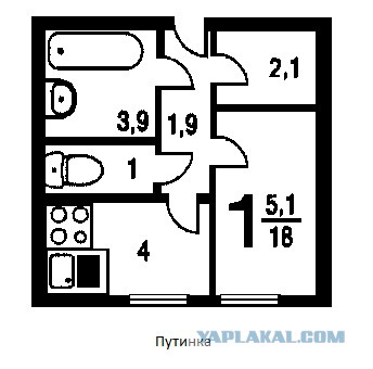 Нет денег на приличное жилье? Купите "путинку"!