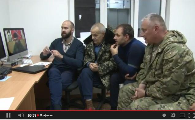 Переговоры онлайн между ополчением и украинцами