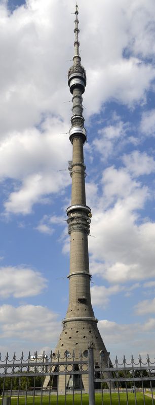 Нарисовать останкинскую башню
