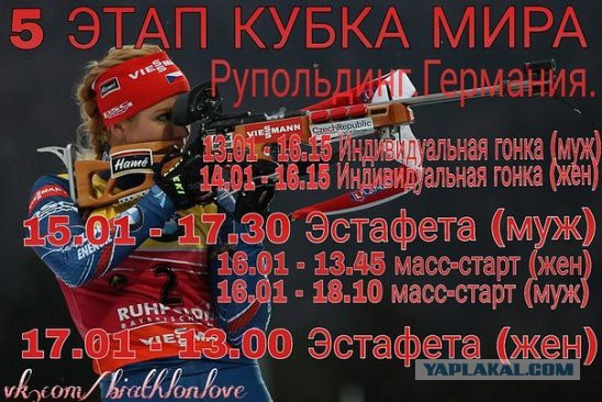 Биатлон. Сезон 2015/2016 часть 2.
