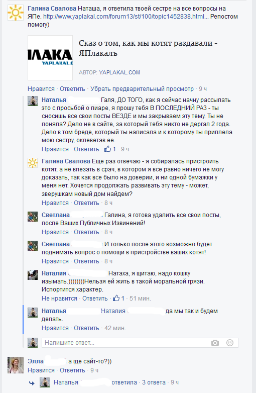Сказ о том, как мы котят раздавали