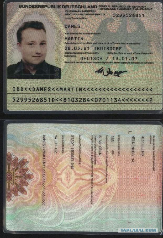 Лики сатаны в паспорте Украины