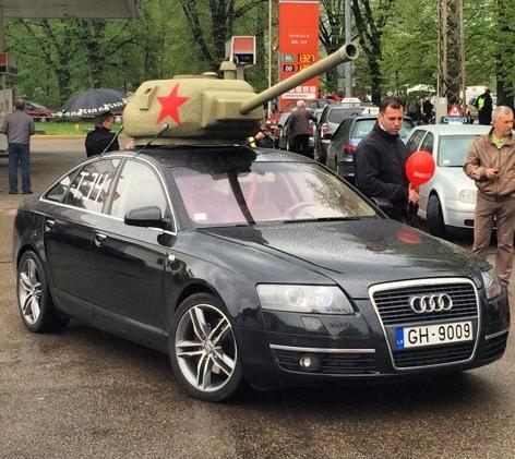 День Победы в моем городе,