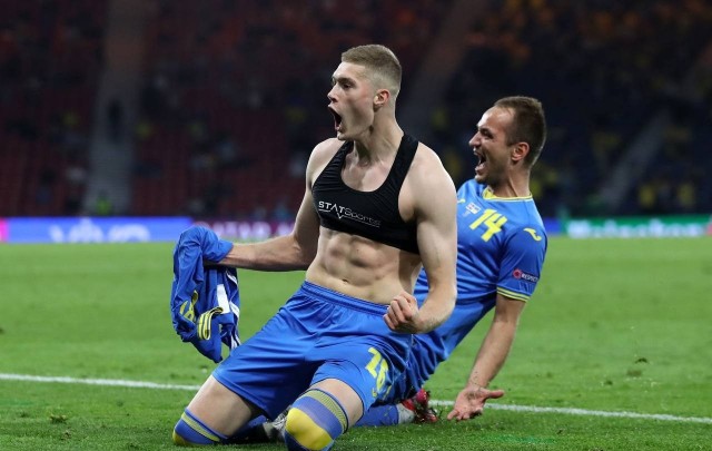Украина победила шведов на евро
