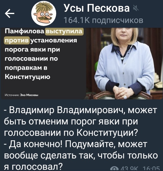 Как увидеть реальное положение вещей при голосовании по поводу поправок в Конституцию