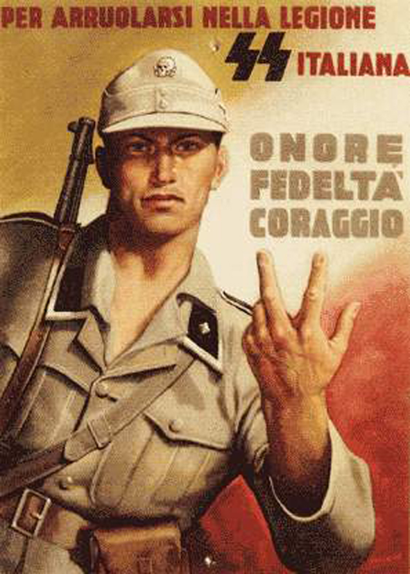 Итальянские пропагандистские плакаты времен Второй мировой войны