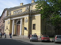 Международная автомобильная выставка в Михайловском манеже. 1913г.