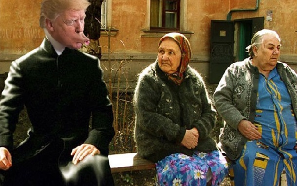 Свежая подпорка жаб на Трампа