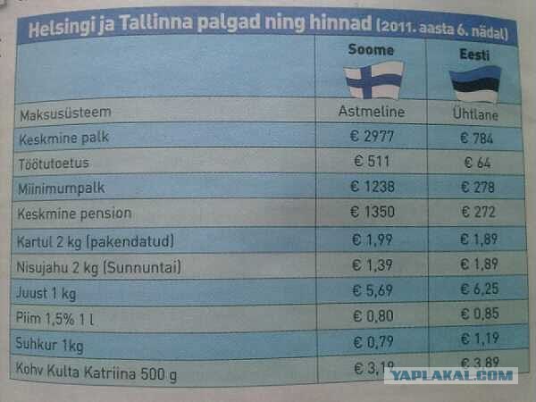 75 фактов об Эстонии глазами россиянки