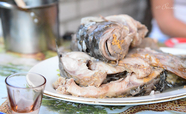 Венгерская уха халасле из местечка Тольна