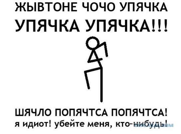 Хорошо, что этот дебил не успел разогнаться, натворил бы дел