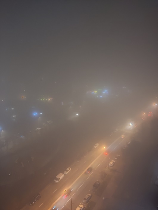 Туман в Москве