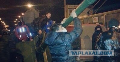 Киев. Новые столкновения демонстрантов с милицией