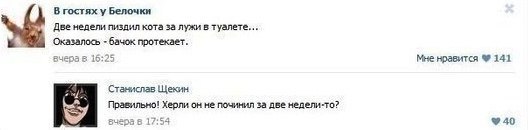 Комментарии и картинки из соц. сетей