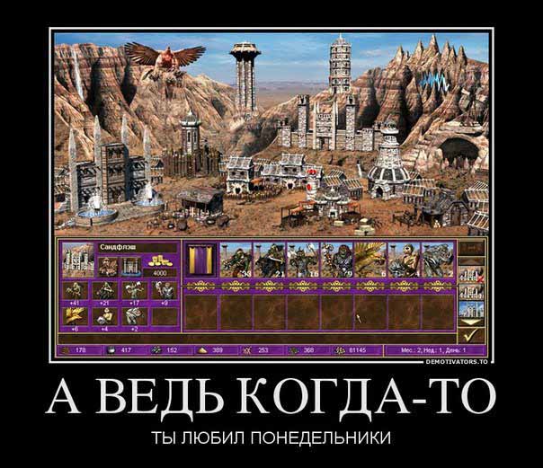 Типичное утро понедельника