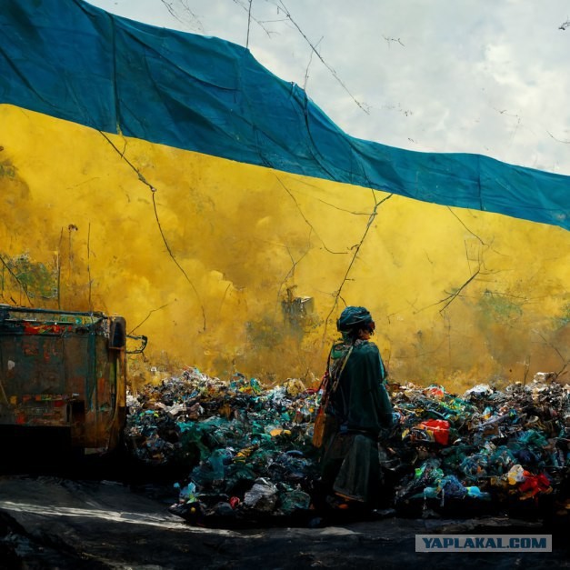 Украинские волонтеры потоптались на флаге ДНР в конгрессе США