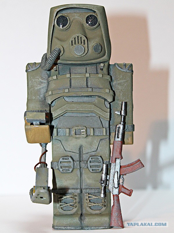 Смешиваем "S.T.A.L.K.E.R." и "Minecraft" - получаем диораму