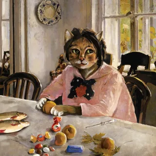 Это Персик. Он теперь будет жить с нами.