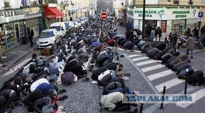 Как паркуются в Париже и цена на топливо. Фото.