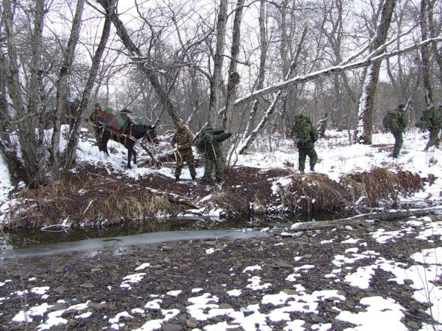 34-я горная бригада: Вьючно-транспортный взвод