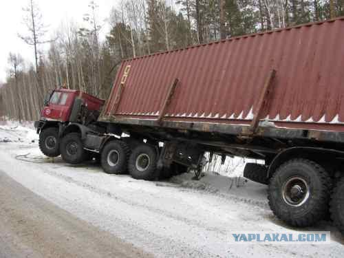 Зимники Якутии и Иркутской области. Весна 2011 года