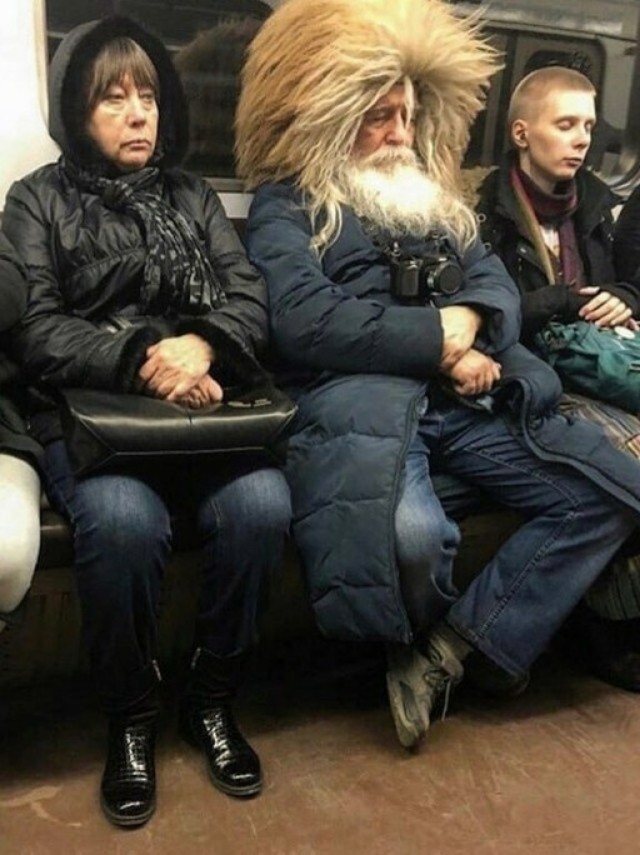 Модники из нашего метро