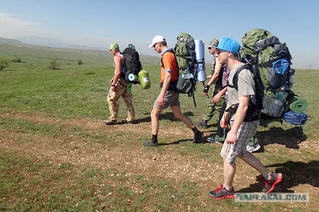 Через горы к морю!