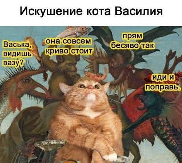 Желание котов скидывать всё подряд переходит все границы