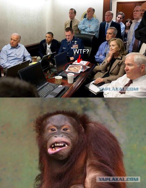 Обама следит за своей речью в прямом эфире