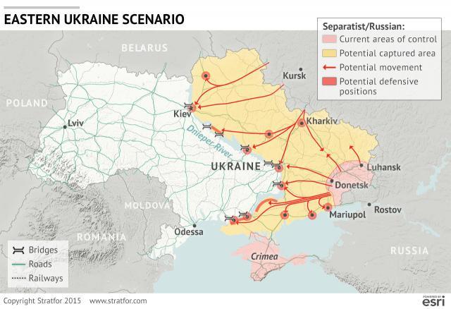 Три сценария развития ситуации в Новороссии