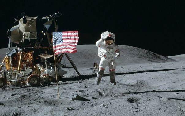 На Луне нашли место падения ускорителя Apollo 16