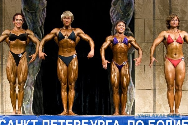 Женщина бодибилдер до и после Спортивная девушка Наташа 18+ - ЯПлакалъ