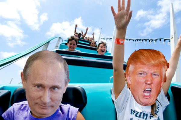 Посол США Макфолл поздравляет Путина с победой на выборах в США.
