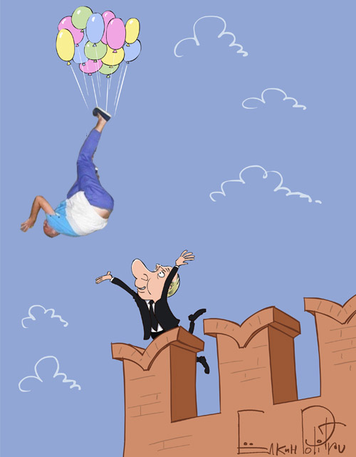 Фотожаба: ...как будто он не пьяный