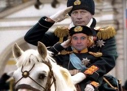 Засмущался