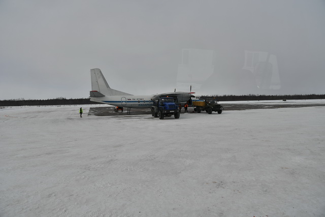 Прилетел я, значит, в Охотск...